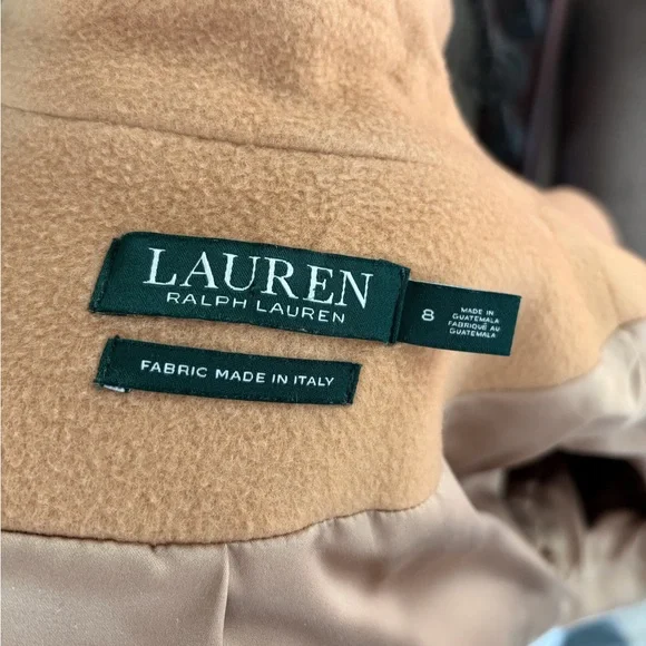 Ralph Lauren Tan Belted Coat - Picture 4 of 7